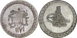 World Coins - Ottoman Empire. Mustafa III (1757-1774). AR Kurush. Islambul (Istanbul). AH 1171, Year 4