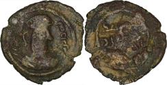 World Coins - ARAB-SASANIAN: ‘Udayy, governor of al-Basra, Ca. AD 718-720. AE unit