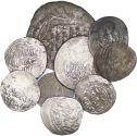 Ancient Coins - Lot of 9 silver Islamic coins, mainly Ilkhan