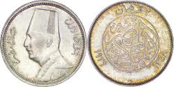 World Coins - Egypt. Ahmed Fuad I (1922-1936). Silver 2 Piastres (Qirsh). 1929/ AH 1348