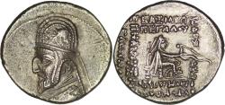 Ancient Coins - Parthian Empire. Mithradates III (57-54 BC). AR Drachm. Rhagai