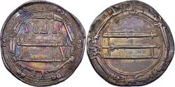 World Coins - ABBASID: al-Rashid, 786-809, AR dirham , Madinat al-salam (Bghdad), AH187