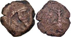 Ancient Coins - Kings of Parthia, Mithradates II (121-99), AE Dichalkous, c. 119-99 BC
