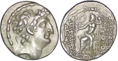 Ancient Coins - Seleucid of Syria. Antiochus VIII Grypus (125-96 BC). AR Tetradrachm. Antioch mint