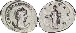 Ancient Coins - Roman Imperial. Salonina Augusta (AD 254-268). AR Antoninianus. Viminacium. 255-257 AD