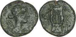 Ancient Coins - Aeolis, Myrina. Pseudo-autonomous issue, 2nd century AD. Æ - Polida, strategos