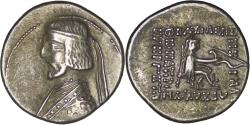 Ancient Coins - Parthian Empire. Arsaces XVI (78-62 BC). AR Drachm. Rhagai