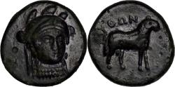Ancient Coins - Ionia, Klazomenai, mid-late 4th century BC. Æ - Mandronax, magistrate