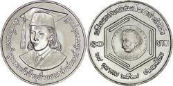 World Coins - Thailand. 10 Baht. 1986. Rama IX Einstein Medal