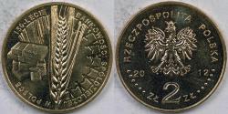 World Coins - POLAND, 2012 MW, 2 Zlote (Cooperative banking), Gem BU