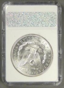 US Coins - 1887 Mogan Dollar, MS-63+ in SGS holder