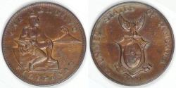 World Coins - PHILIPPINES - Commonwealth, 1941 M, Centavo, Almost Uncirculated
