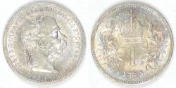 World Coins - AUSTRIA - Austro-Hungarian Empire, Franz Joseph I, 1898 Corona, Choice AU