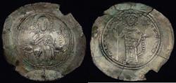 Ancient Coins - BYZANTINE EMPIRE, Nicephorus III (1078-81 AD), Electrum Histamenon Nomisma, graded Very Fine by ACCS