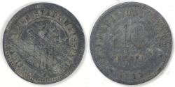 World Coins - GERMANY - Weissenfels (Saxony), Notgeld Coinage, 1919, 10 Pfennig, Extra Fine