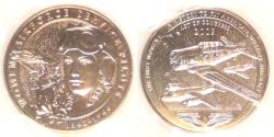 Us Coins - 2009 The Women Air Force Service Pilots Bronze  Medal, Gem BU