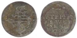 World Coins - GERMANY - Duchy of Saxe-Weimar-Eisenach, Anna Amalia, 1760 FS, 2 Gute Pfennig, Fine details