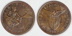 World Coins - PHILIPPINES - U.S. Territory, 1920 (m), Centavo, Brilliant Uncirculated BN