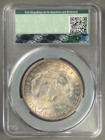 US Coins - 1889-O Morgan Dollar MS-63 CAC