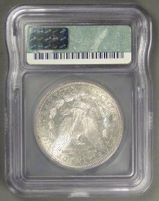US Coins - 1884-S Morgan Dollar, AU-53 ICG