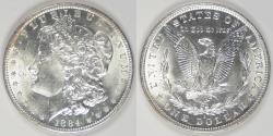 Us Coins - 1884-O Morgan Dollar, MS-64