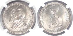 World Coins - PHILIPPINES- U.S Commonwealth, 1936 M, Peso, MS-65 NGC