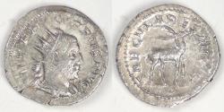 Ancient Coins - ROMAN EMPIRE, Philip I (244-249 AD) 248 AD, AR Antoninianus, Extra Fine