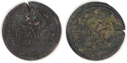 World Coins - SPAIN, Philip III, (1604-20), 4 Maravedis, about Fine