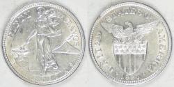 World Coins - PHILIPPINES - U.S. Territory, 1920 (m), 50 Centavos, Uncirculated