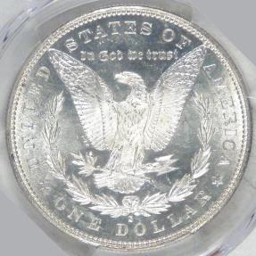 US Coins - 1891-S Morgan Dollar, MS-63 PCGS