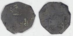 World Coins - SPAIN, Charles II, 1680, 2 Maravedis