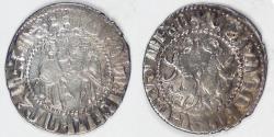 World Coins - CICILIAN ARMENIA, Levon I (1198-1219), AR Tram, Choice Very Fine