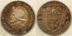 World Coins - PANAMA - Republic, 1931, ¼ Balboa Choice Fine