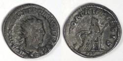 Ancient Coins - ROMAN EMPIRE, Trebonianus Gallus (251-253 AD), AR Antoninianus, Fine