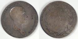 World Coins - GERMANY - Prussia, Friedrich Wilhelm III, 1814 A Reichsthaler, Choice VG