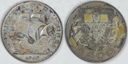World Coins - PORTUGAL - Republic, 1940, 5 Escudos, about EF