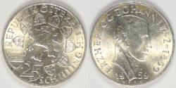 World Coins - AUSTRIA - 2nd Republic, 1959, 25 Schilling, Brilliant Uncirculated