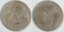 World Coins - PHILIPPINES - U.S. Territory, 1921 (m), 5 Centavos, Extra Fine