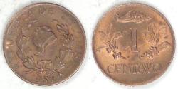 World Coins - COLOMBIA - Republic, 1957, Centavo, Choice BU RB