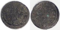 World Coins - SPAIN, Philip III, 1602-20, 2 Maravedis, about Fine