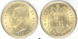 World Coins - SPAIN - Kingdom, Juan Carlos I, 1957 (58), 50 Pesetas, AU / Choice AU