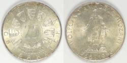 World Coins - AUSTRIA - 2nd Republic, 1956, 25 Schilling, Brilliant Uncirculated