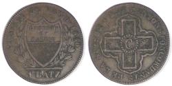 World Coins - SWITZERLAND - Canton of Vaud, 1830 Batzen, Very Fine