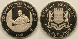 World Coins - SOMALIA - Republic, 2004, 25 Shillings, Gem BU