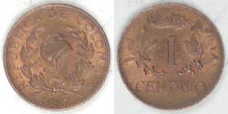 World Coins - COLOMBIA - Republic, 1957, Centavo, Choice BU RB
