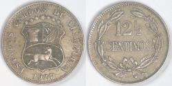World Coins - VENEZUELA - Republic, 1927, 12½ Centimos, Extra Fine