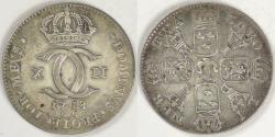 World Coins - SWEDEN, Karl XII, 1718 LC, 2 Caroliner, Choice VF