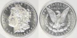 Us Coins - 1884-O Morgan Dollar, MS-61 PL