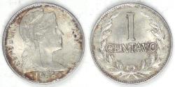 World Coins - COLOMBIA - Republic, 1956 Centavo, Brilliant Uncirculated