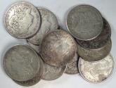 Us Coins - 1921 Morgan Dollars, average circulated